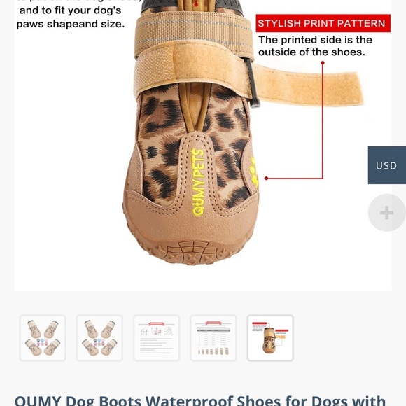 Qumy pet booties - Picture 2 of 4